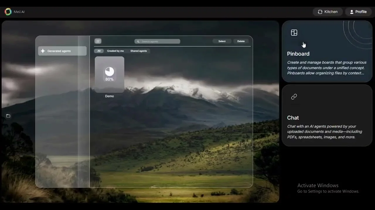 Meii Audio Intelligence demo preview